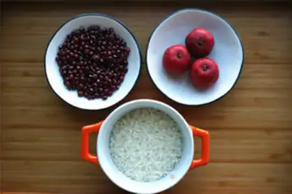 Make Red Bean Mountain rice step 0