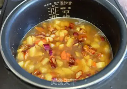 Make Sausage potato rice step 6