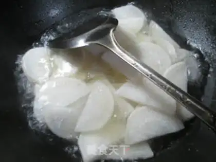 Make The lamb makes radish step 2