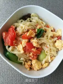 Make Tomato egg noodles step 10