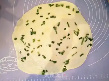 Make The onion grab cake step 4