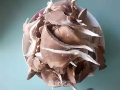 Make Dried mushrooms step 1
