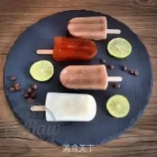 Make Fresh coffee milk popsicle step 10