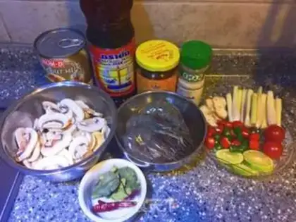 Make Winter Cunt soup step 0