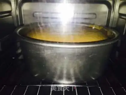 Make Eight inches of black sesame cake step 18