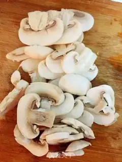 Make Snack and fried meat step 1