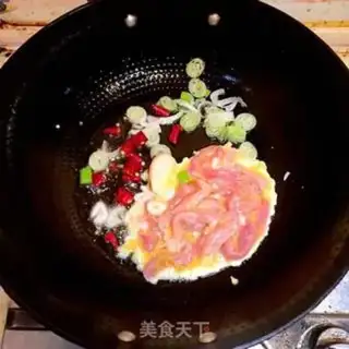 Make Snack and fried meat step 4