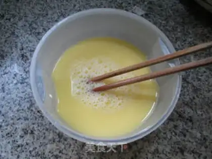Make White mushroom eggs step 5