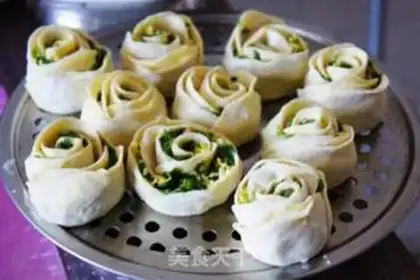 Make Hot rosy bun step 13