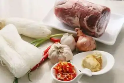 Make A lamb fan step 0