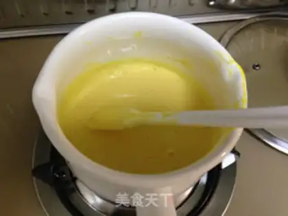 Make Bean cream cake step 3