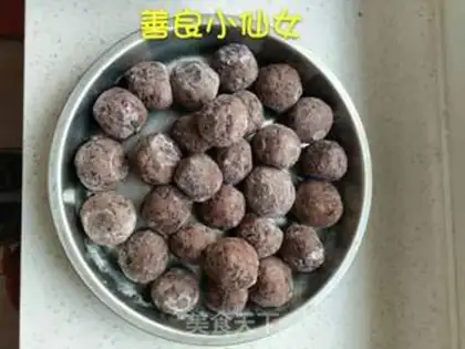 Make Red bean pie step 5