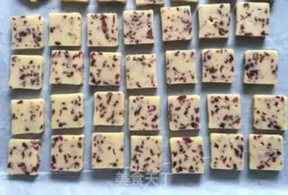 Make Cranberry cookies step 10
