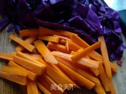 Make Rainbow meat pack step 0