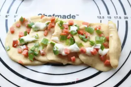 Make Sausage rose bread step 9
