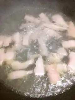 Make Potato red meat step 1