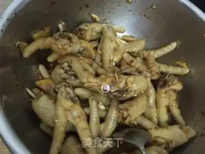 Make Sour chicken claws step 5