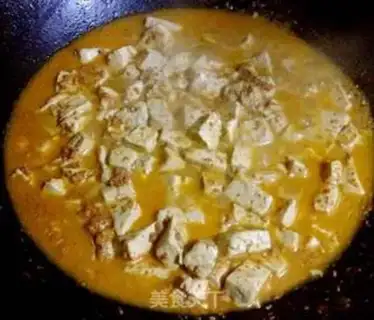 Make Crab sauce tofu step 4