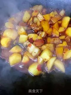Make Potato red meat step 13