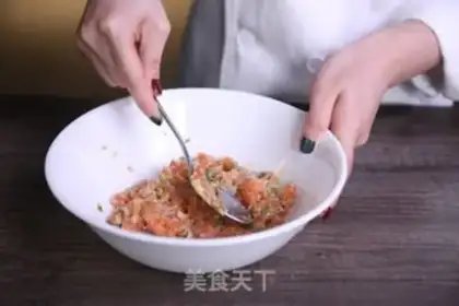 Make The salmon tower step 1