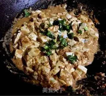 Make Crab sauce tofu step 6