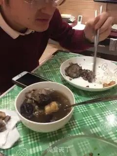 Make Bone mushroom soup step 5