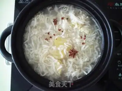 Make Sour vegetables and flowers step 3
