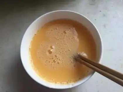 Make Shrimp eggs step 1
