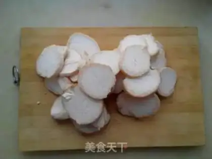 Make Potato chips for almond mushrooms step 1