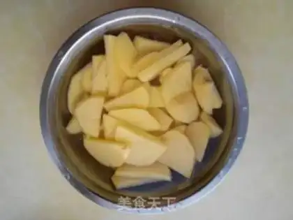 Make Potato chips for almond mushrooms step 2