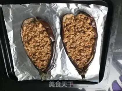 Make Flaming mushroom roast eggplant step 7