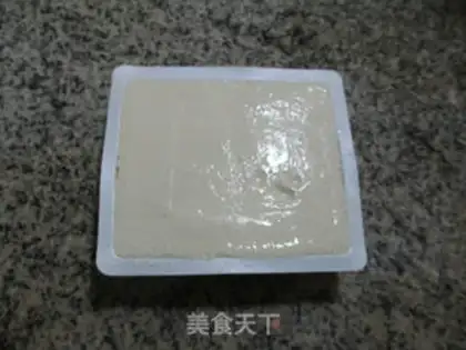 Make Soy sauce and tofu step 1