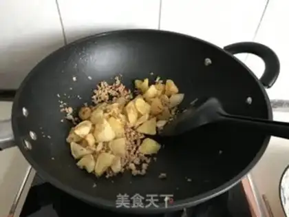 Make Spasm potatoes step 5