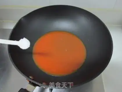 Make Golden soup lion head step 7