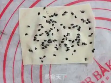 Make Sesame pretzels step 1