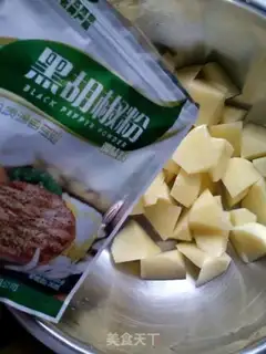 Make Baked potatoes step 1