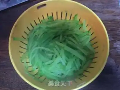 Make Blue radish shrimp step 4