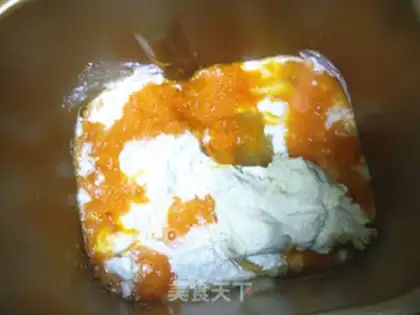 Make Pumpkin cheese step 2