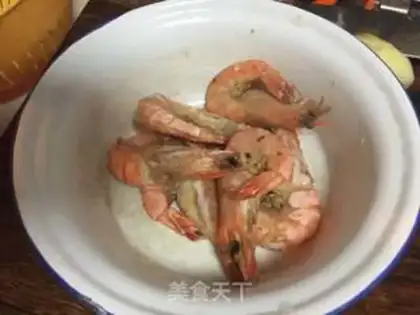 Make Blue radish shrimp step 7