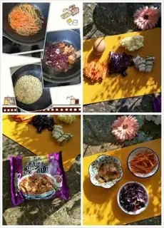 Make Cheese noodle step 1