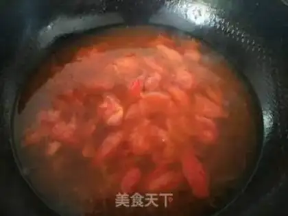 Make Tomato egg soup step 5