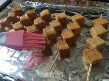 Make The fragrance of black pepperfish tofu step 2