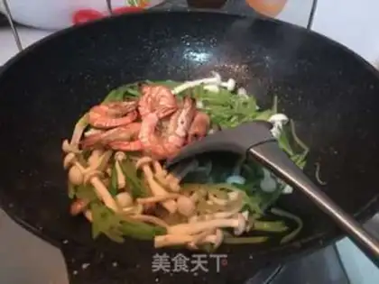Make Blue radish shrimp step 10