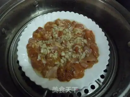 Make Garlic steamed chicken legs step 9