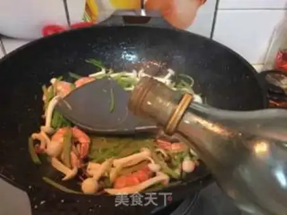 Make Blue radish shrimp step 11
