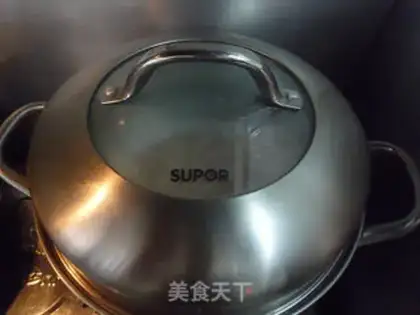 Make Garlic steamed chicken legs step 10