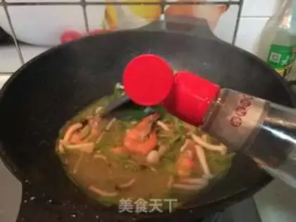 Make Blue radish shrimp step 14