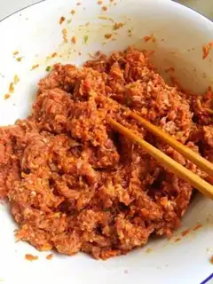 Make Lamb carrot dumplings step 8