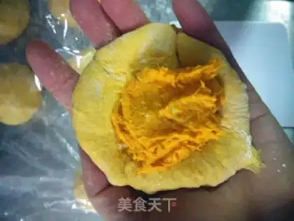 Make Pumpkin cheese step 11