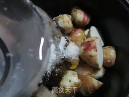 Make The fragrance of the bean chords step 6